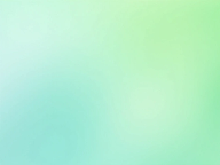 Immagine astratta che evoca salute e benessere con sfumature di verde e blu