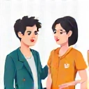 Icona di un dialogo tra paziente e nutrizionista